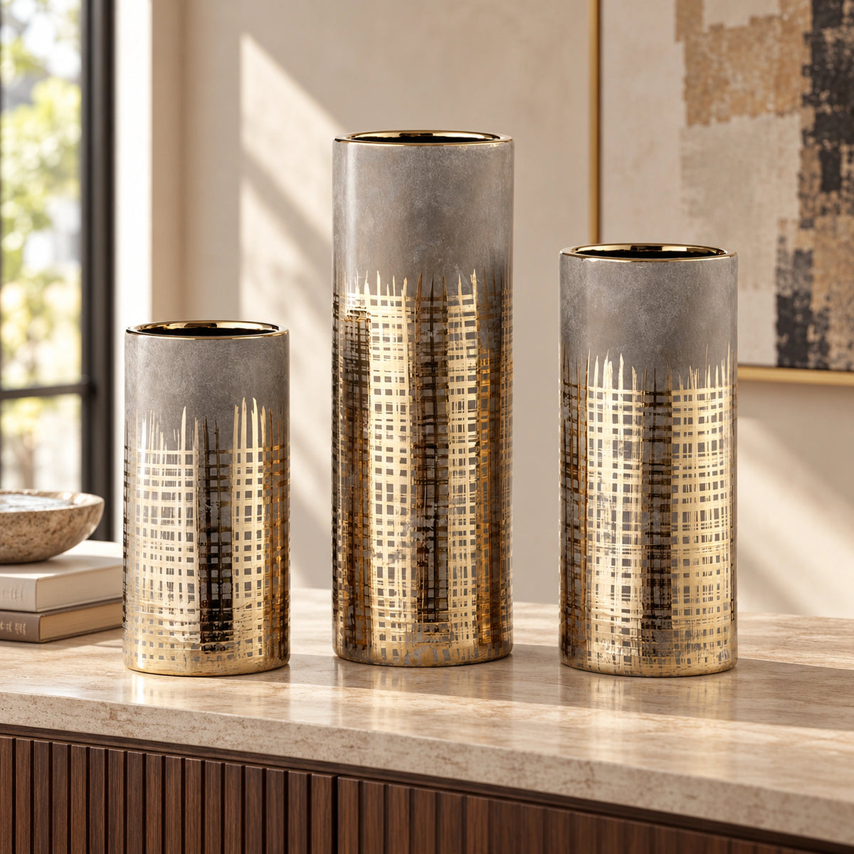 Beacon Vazoları 3'lü Set